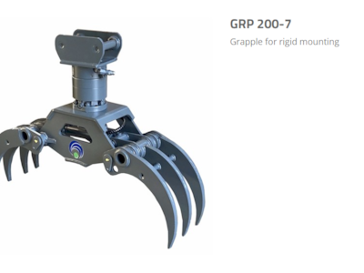 Graifere Graifer Idrobenne GRP 200-7 + GRI 5 T/SF + Cardan link