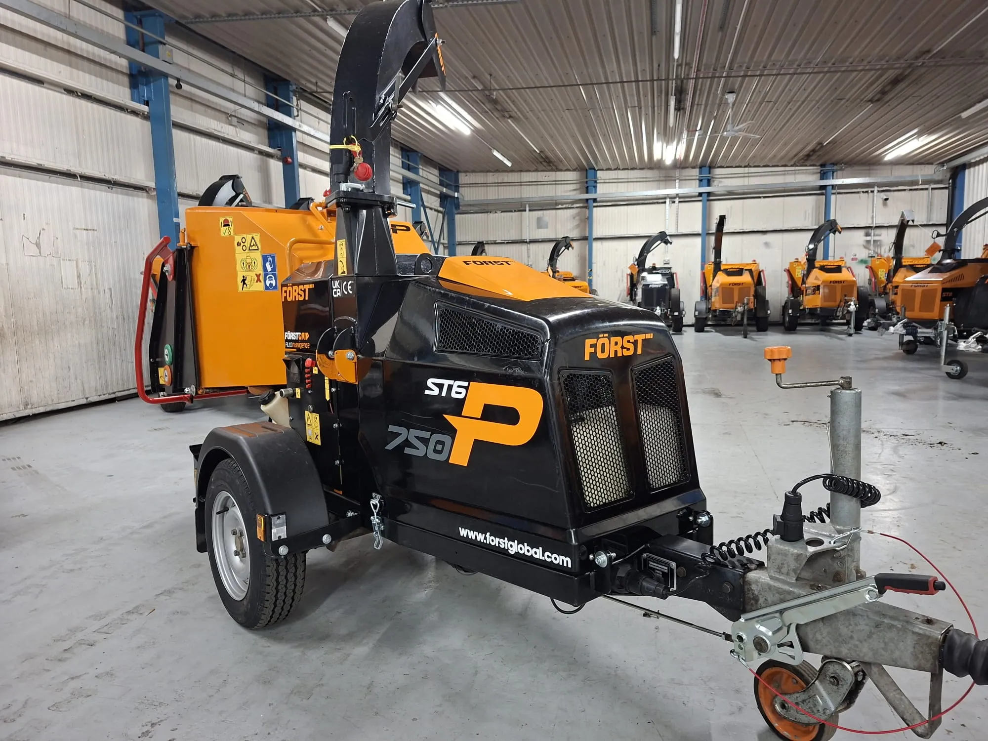 Tocator Crengi Forst ST6P - 2021 - 361 ore de vanzare 486009 UTILBEN