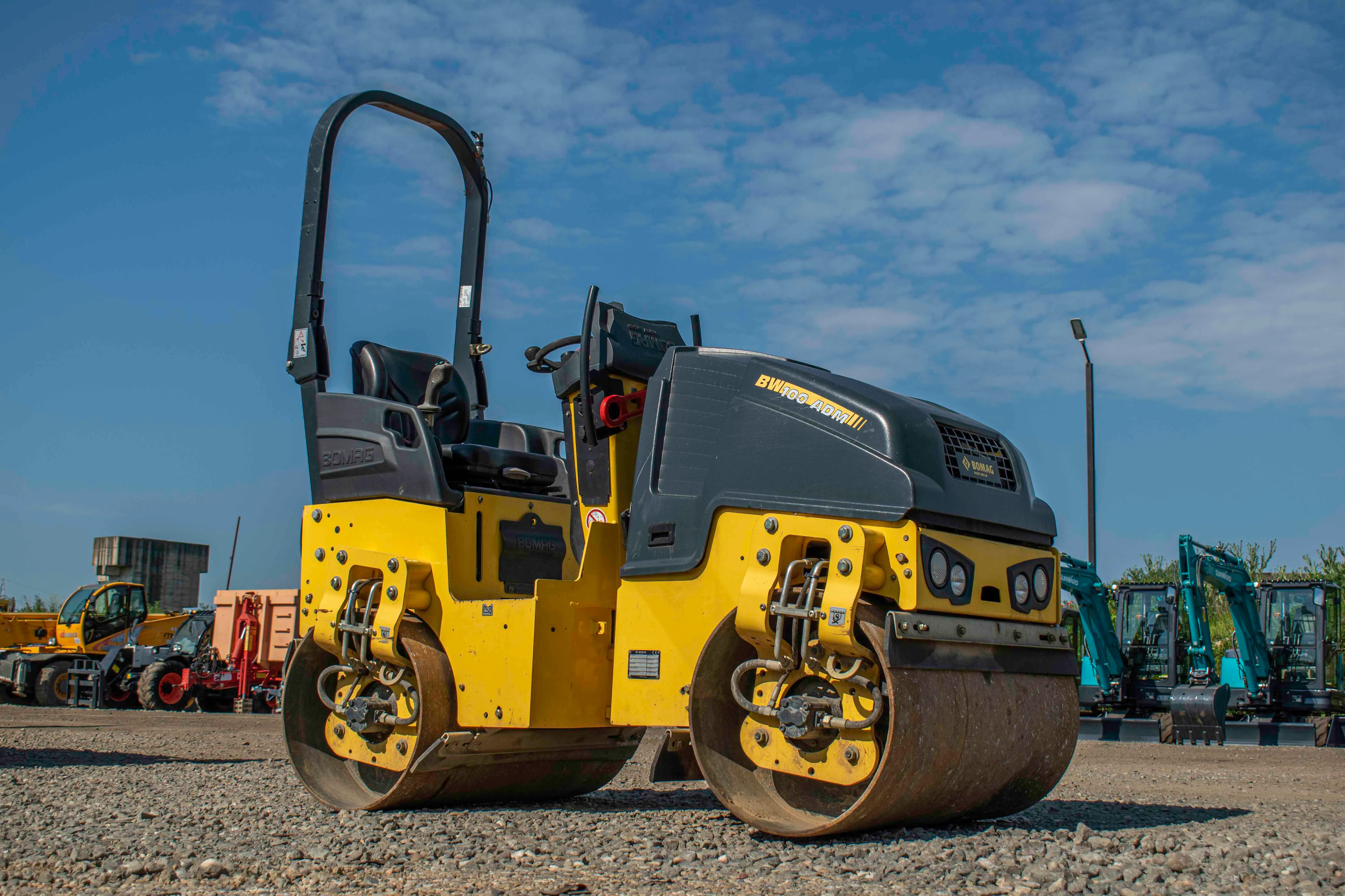 Cilindru Compactor Mic BOMAG BW100ADM Demo de vanzare 381958 UTILBEN