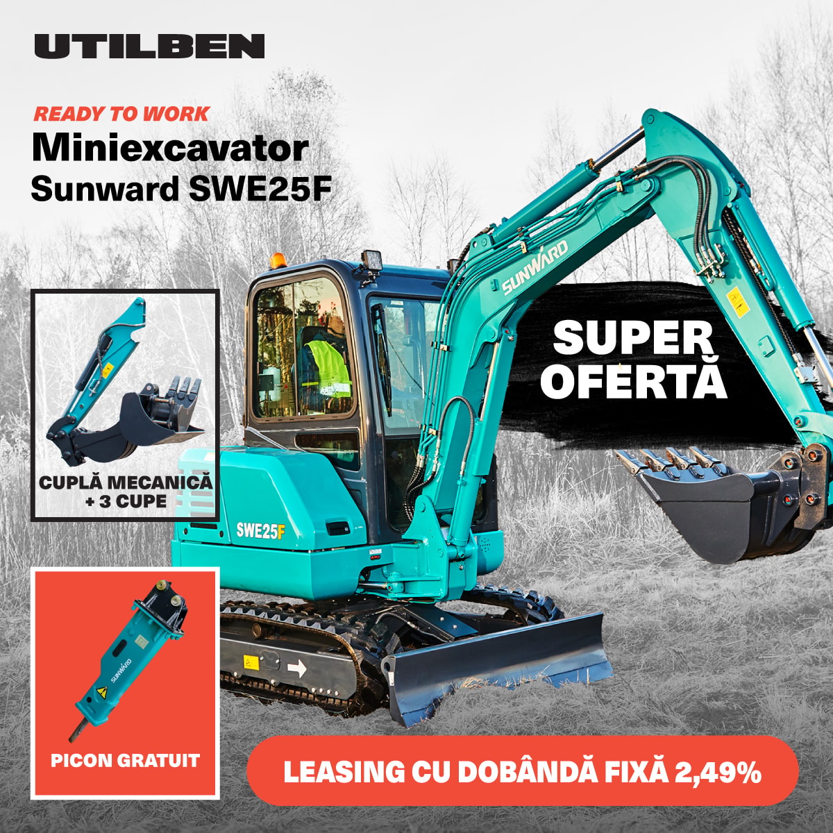 SUNWARD SWE 25F + PICON GRATUIT de vanzare
