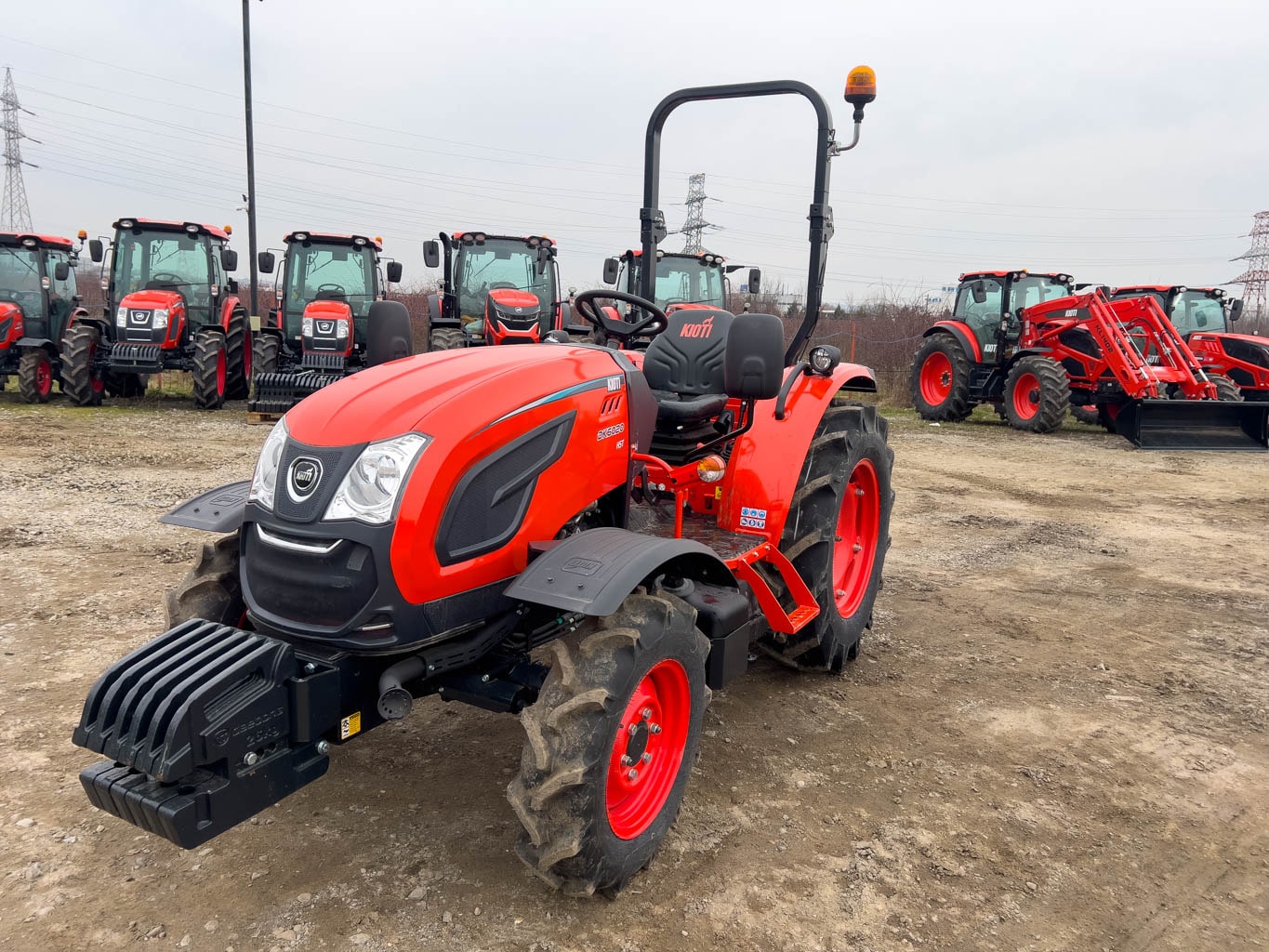 Kioti DK 6020H ROPS de vanzare